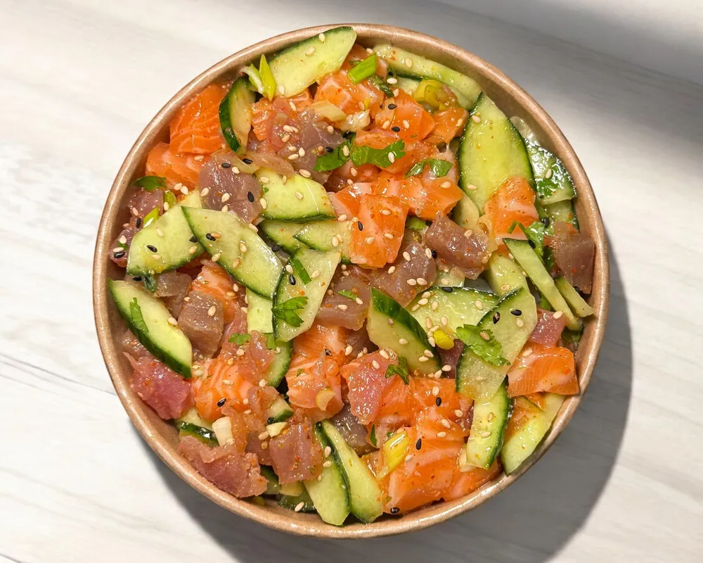 Bowl saumon-mariné
