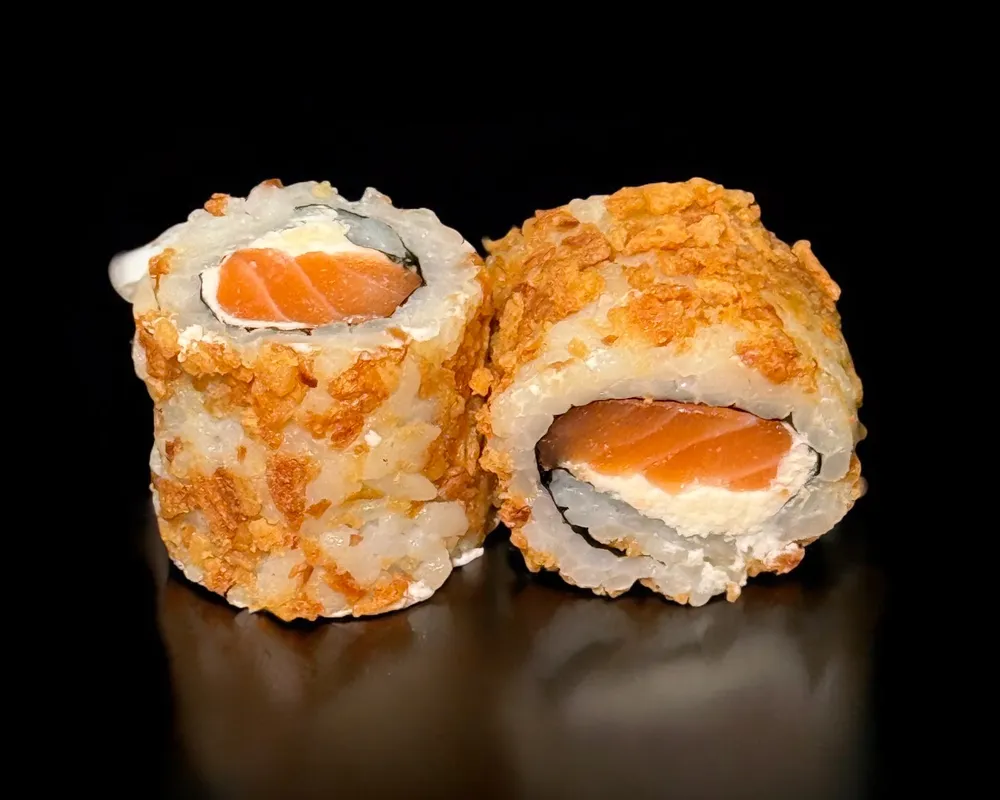 Crispy saumon cheese