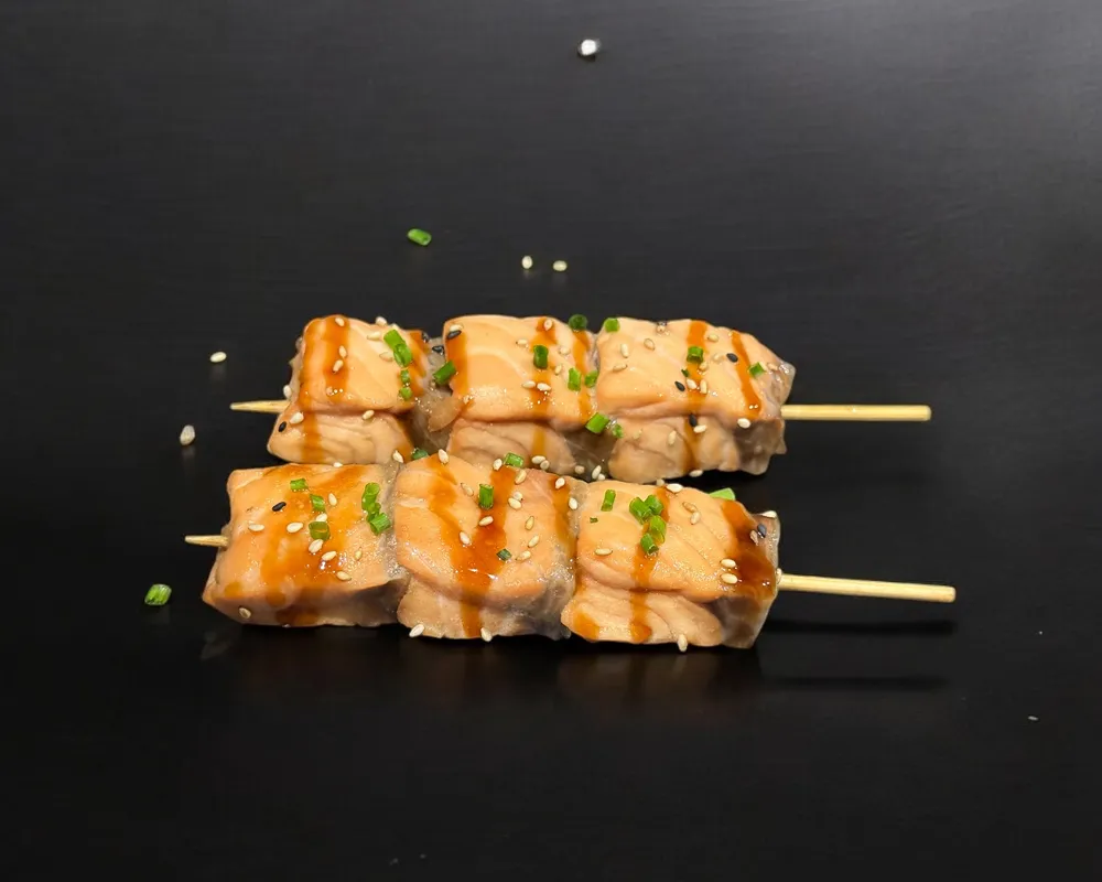 Yakitori saumon